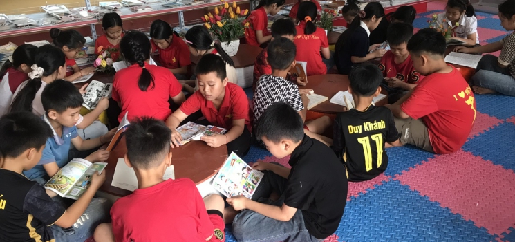 TRƯỜNG TH&THCS MINH TÂN TỔ CHỨC NGÀY HỘI ĐỌC SÁCH HƯỞNG ỨNG NGÀY SÁCH VÀ VĂN HÓA ĐỌC VIỆT NAM