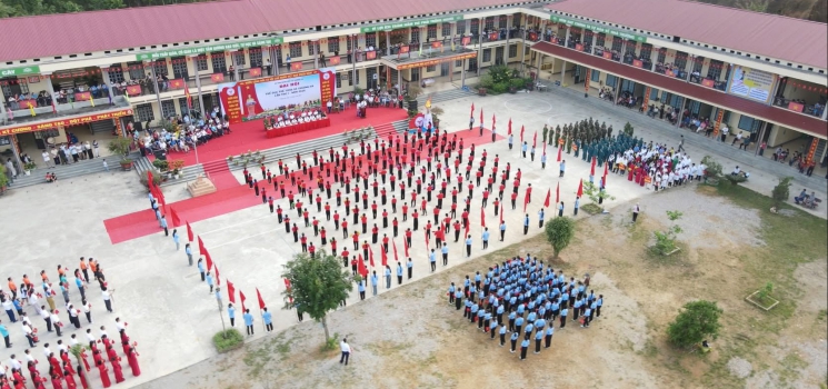Đại hội Thể dục Thể thao xã Thượng Hà lần thứ nhất